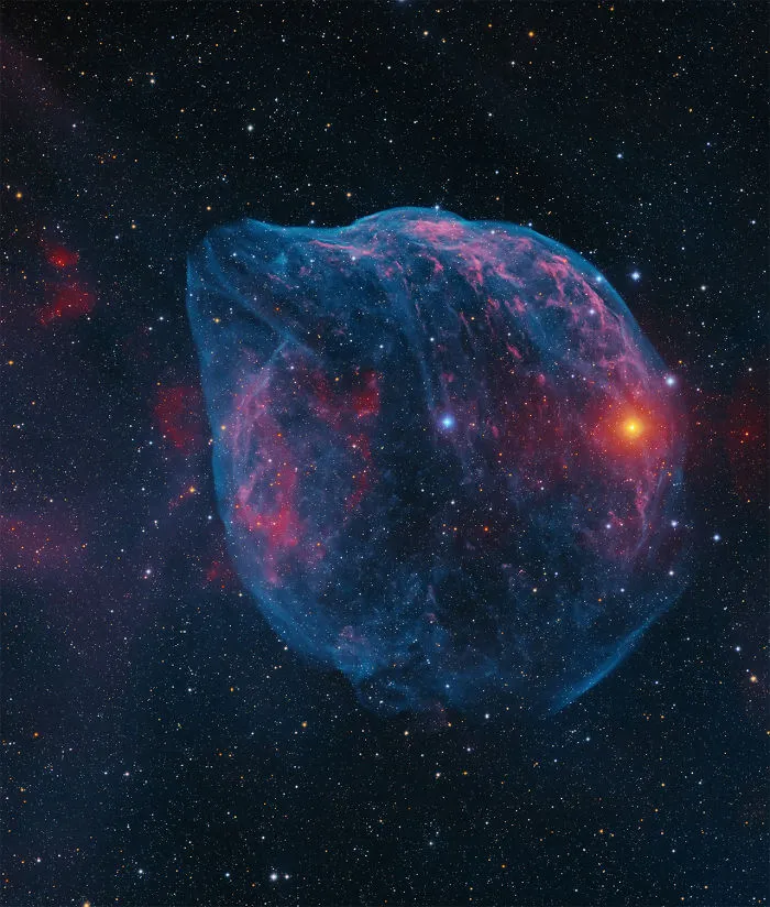 Stars And Nebulae Runner Up - 'The Dolphin Jumping Out Of An Ocean Of Gas' By Connor Matherne