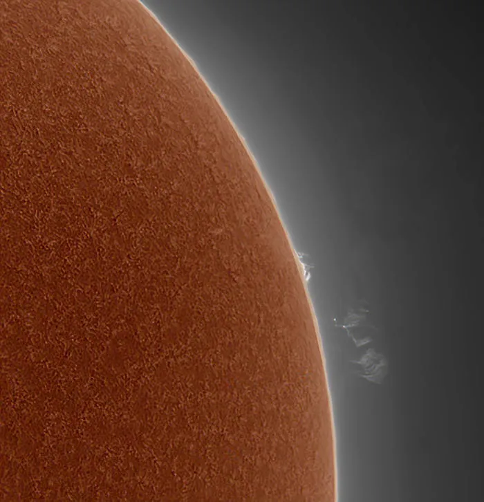 Young Competition Runner Up - 'Detached Prominences' By Thea Hutchinson