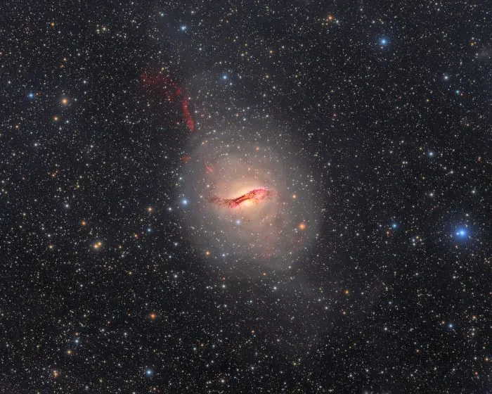 Shortlist - 'The Many Jets And Shells Of Centaurus A' By Connor Matherne