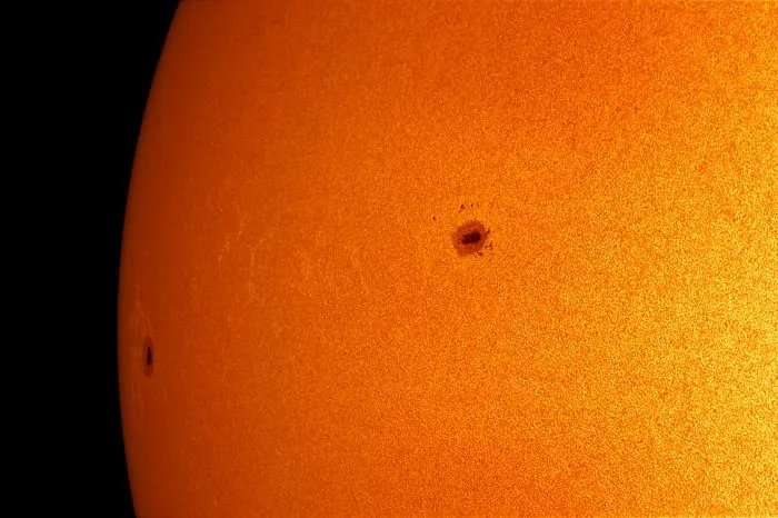 Shortlist - 'Sunspots Ar 2741 And Ar 2740' By Ruslan Ilnitsky