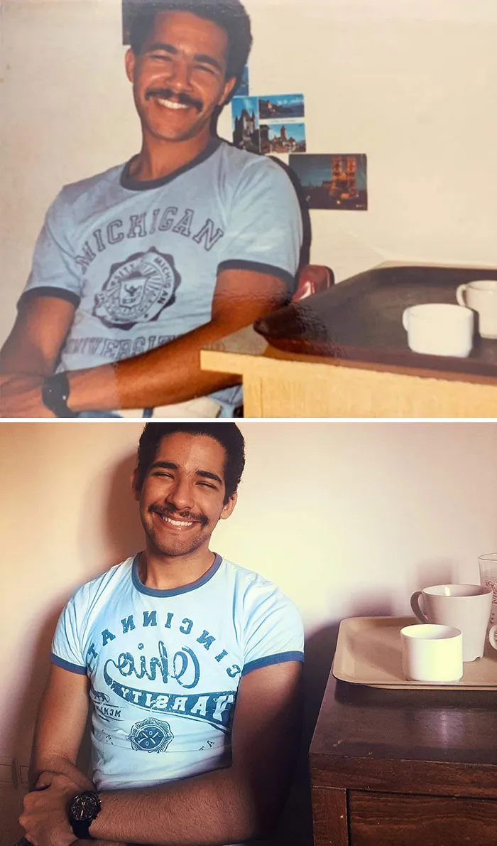 My Dad And I 38 Years Apart, Thought I Should Post It Here