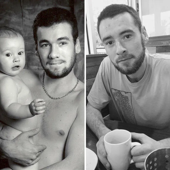 My Deceased Father And I At The Same Age, 24 Years Apart