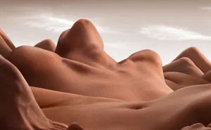 Photographer Forms Landscapes Using Just Human Bodies And The Result Looks Majestic (13 Pics)