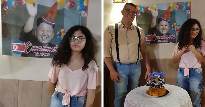 BTS-Loving 12-Year-Old Gets Pranked By Her Older Brother Who Doesn't Know Much About K-Pop Bands And Threw Her A Kim Jong-Un-Themed Birthday Party