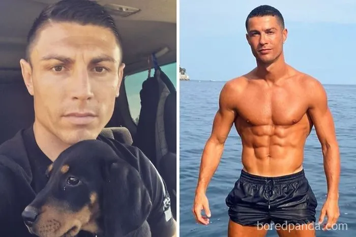 Look-Alike And Cristiano Ronaldo 