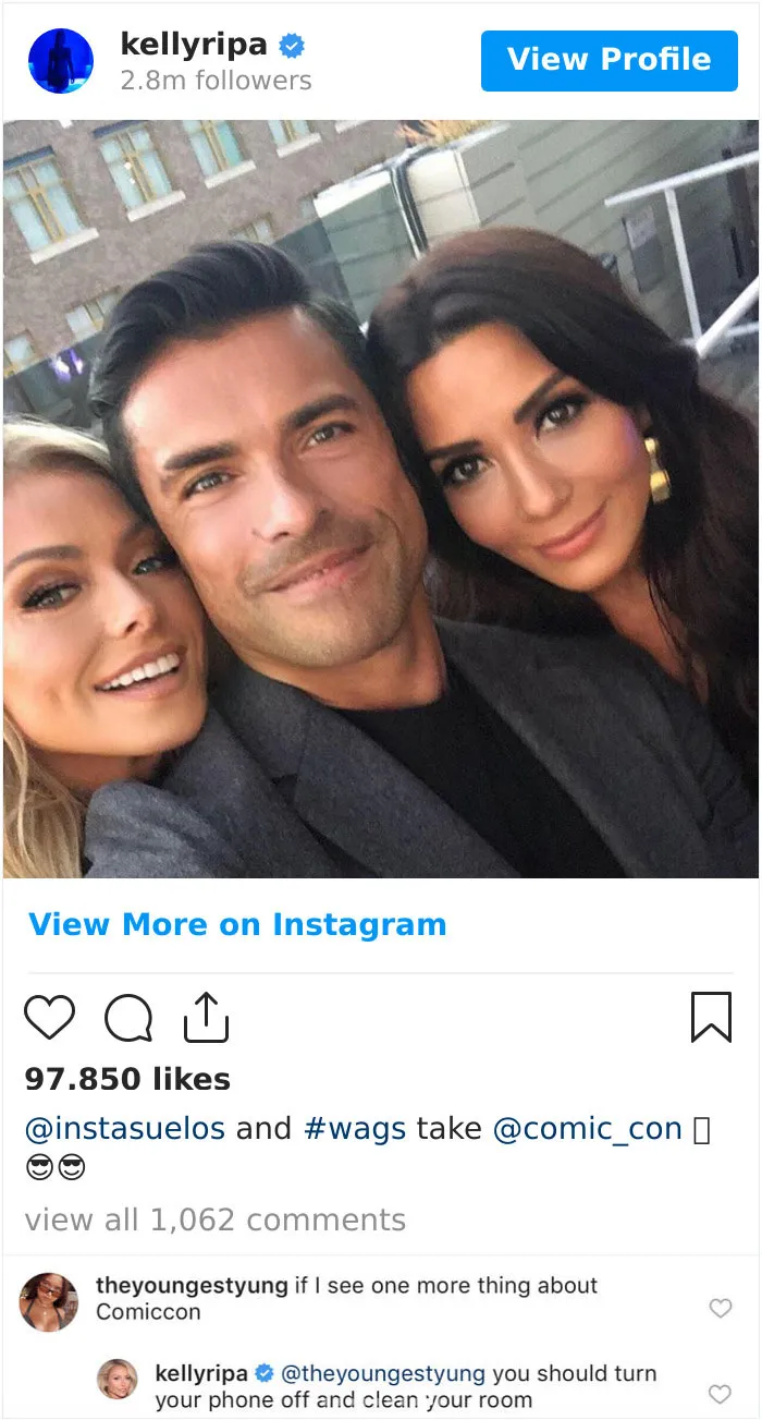 When Kelly Ripa Told Her Daughter Lola To Turn Off Her Phone And Go Clean Her Room