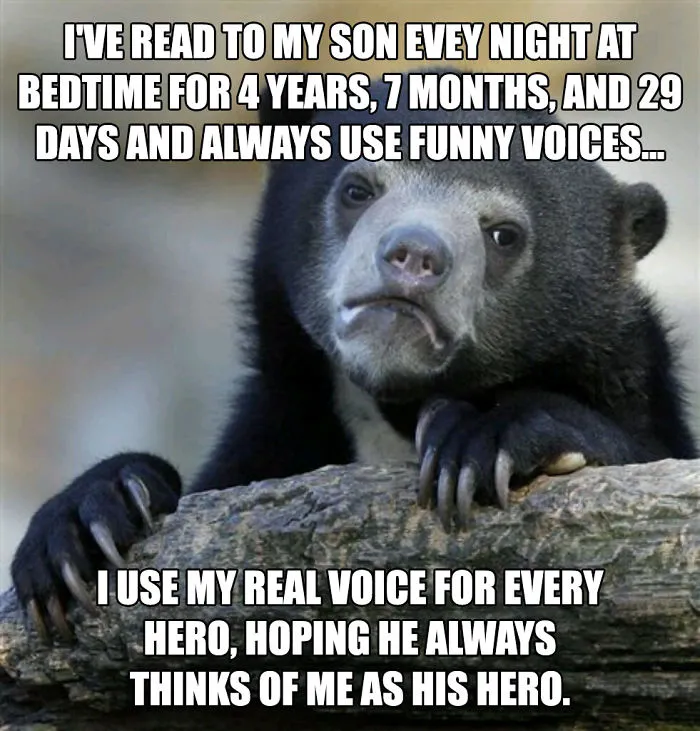 Confession Bear