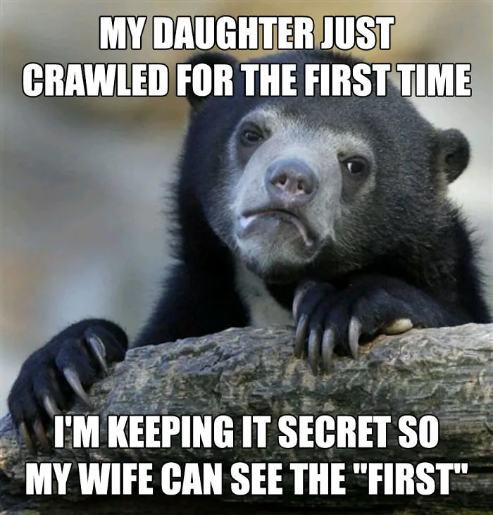 A Dire Confession, I Know