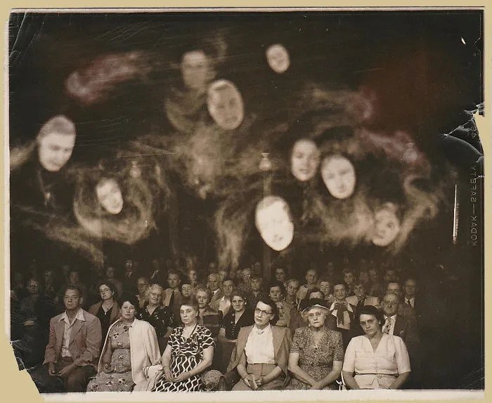 Jack Edwards, Spirit Photo From The 1940s