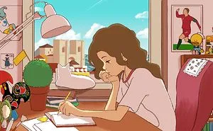 People Edit The "Lo-Fi Study Girl" Into Versions From Different Countries Full Of Original Details (30 Pics)