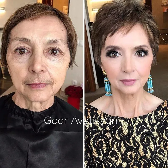 30 Increíbles transformaciones gracias al maquillaje que demuestran que “toda mujer es una estrella de Hollywood” (Nuevas fotos)
