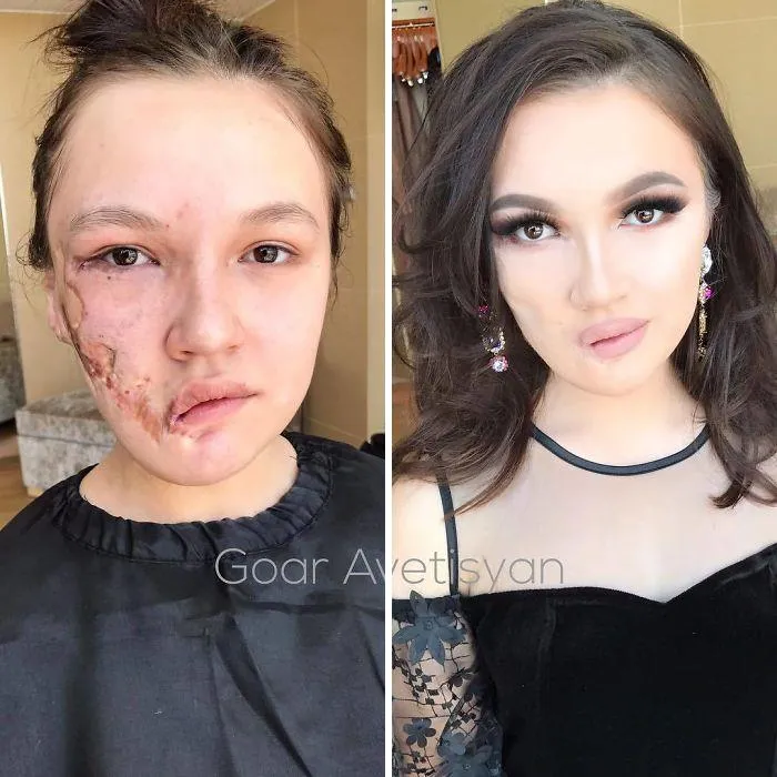 30 Increíbles transformaciones gracias al maquillaje que demuestran que “toda mujer es una estrella de Hollywood” (Nuevas fotos)