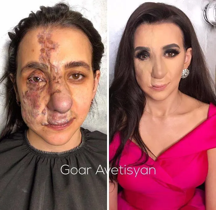30 Increíbles transformaciones gracias al maquillaje que demuestran que “toda mujer es una estrella de Hollywood” (Nuevas fotos)