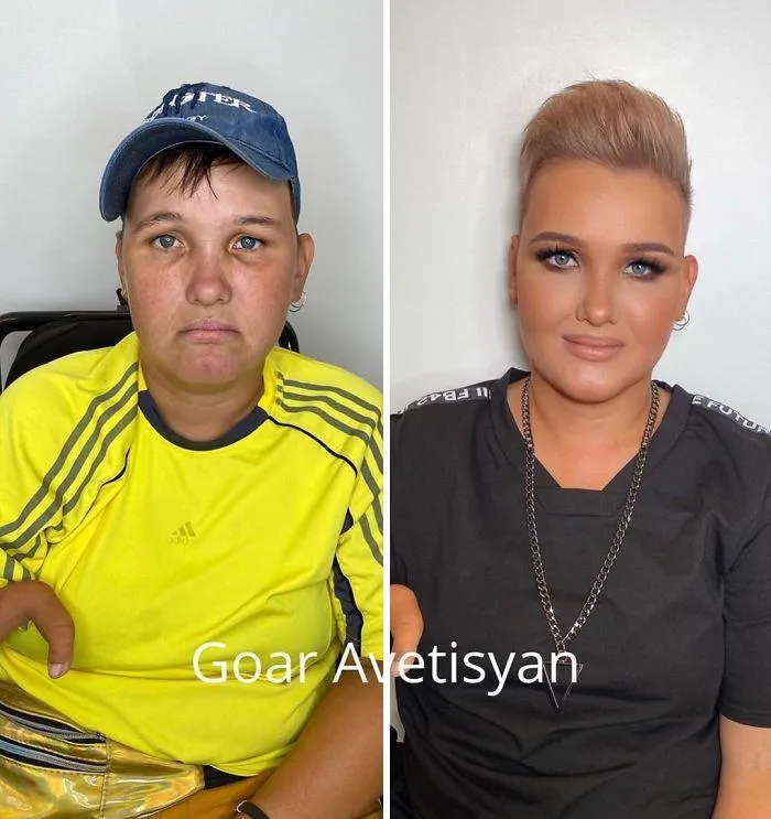 30 Increíbles transformaciones gracias al maquillaje que demuestran que “toda mujer es una estrella de Hollywood” (Nuevas fotos)