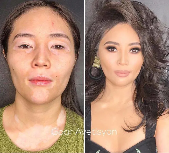 30 Increíbles transformaciones gracias al maquillaje que demuestran que “toda mujer es una estrella de Hollywood” (Nuevas fotos)