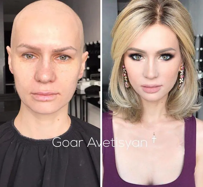 30 Increíbles transformaciones gracias al maquillaje que demuestran que “toda mujer es una estrella de Hollywood” (Nuevas fotos)