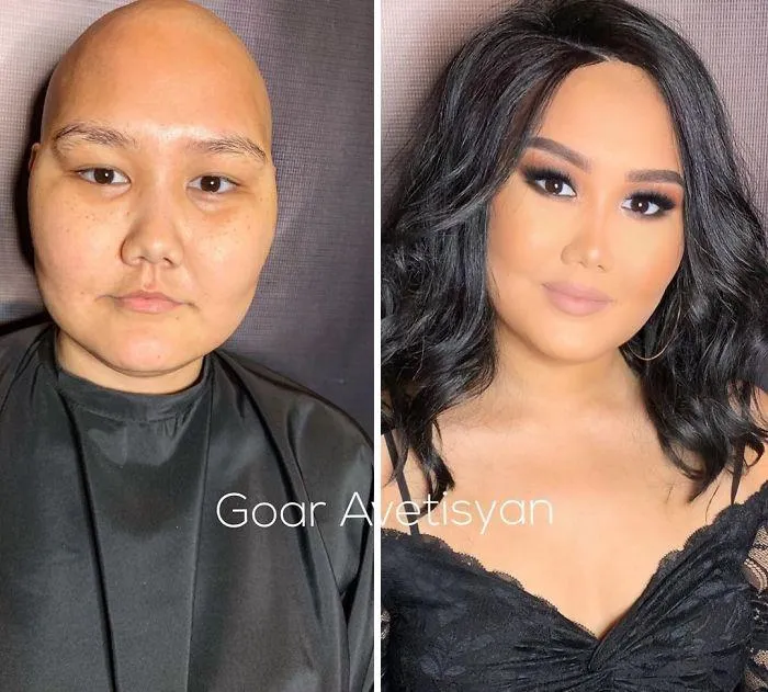 30 Increíbles transformaciones gracias al maquillaje que demuestran que “toda mujer es una estrella de Hollywood” (Nuevas fotos)