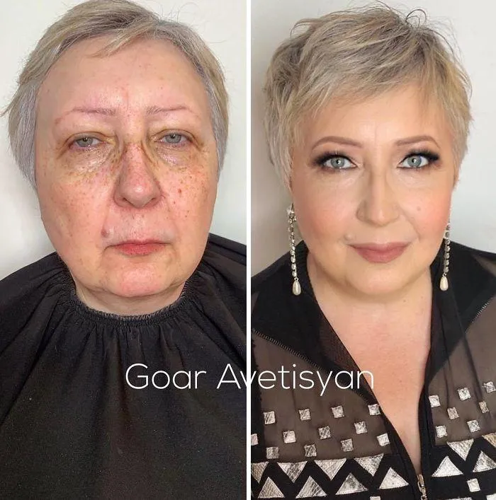 30 Increíbles transformaciones gracias al maquillaje que demuestran que “toda mujer es una estrella de Hollywood” (Nuevas fotos)