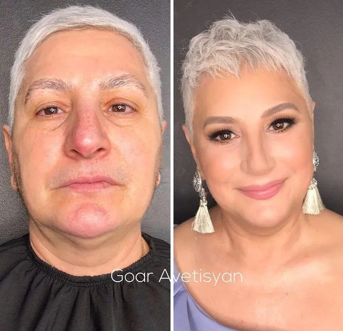 30 Increíbles transformaciones gracias al maquillaje que demuestran que “toda mujer es una estrella de Hollywood” (Nuevas fotos)