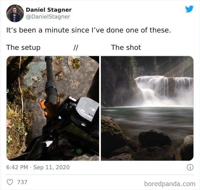 30 People Reveal How Their Photo Setup Looked Vs. The Result It Produced