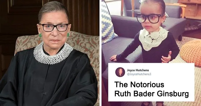Parents Are Dressing Up Their Daughters As Ruth Bader Ginsburg Because She Was 'Everything [They] Should Strive For'