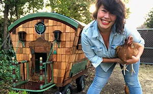 I've Built This DIY Chicken Coop Out Of Up-Cycled Items During Quarantine (16 Pics)