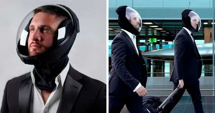 Someone Designed This Bizarre $199 Coronavirus Protection Helmet And People Are Confused