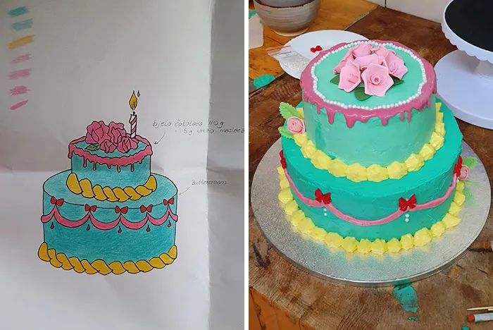 Nuestro primer intento de hacer tarta
