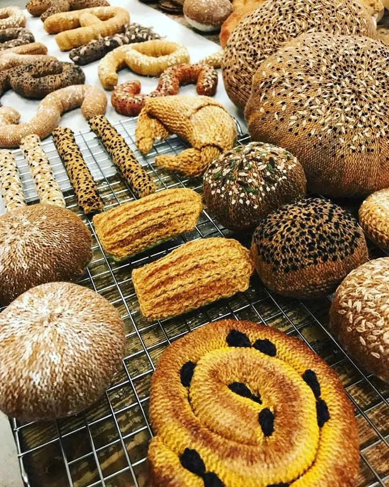 Knitted Breakfast Bakes By Kate Jenkins - Bet You Have To Look Twice!