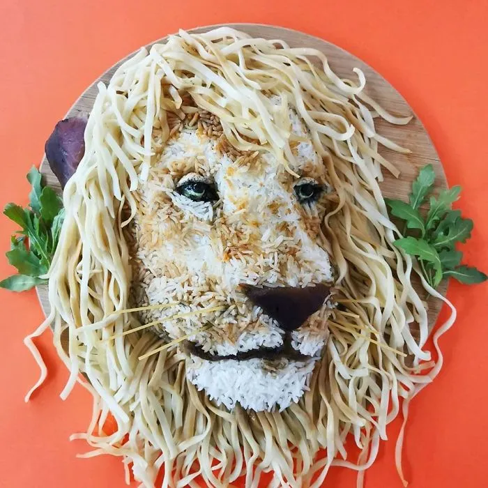 Kids Encourage Their Mom To Post Her Food Art On The Internet, And She Goes Viral (30 Pics)