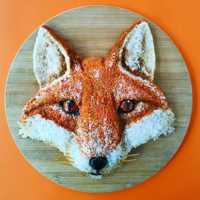 Kids Encourage Their Mom To Post Her Food Art On The Internet, And She Goes Viral (30 Pics)