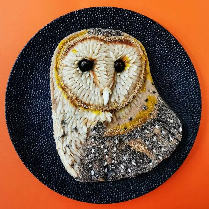Kids Encourage Their Mom To Post Her Food Art On The Internet, And She Goes Viral (30 Pics)
