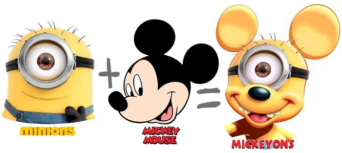 Artist Fuses Together 30 Of The Most Beloved Cartoon Characters, And The Series Goes Viral