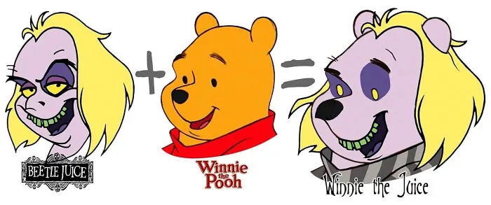 Artist Fuses Together 30 Of The Most Beloved Cartoon Characters, And The Series Goes Viral