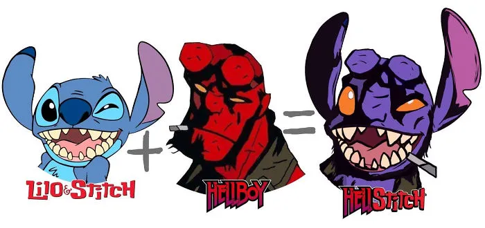 Artist Fuses Together 30 Of The Most Beloved Cartoon Characters, And The Series Goes Viral