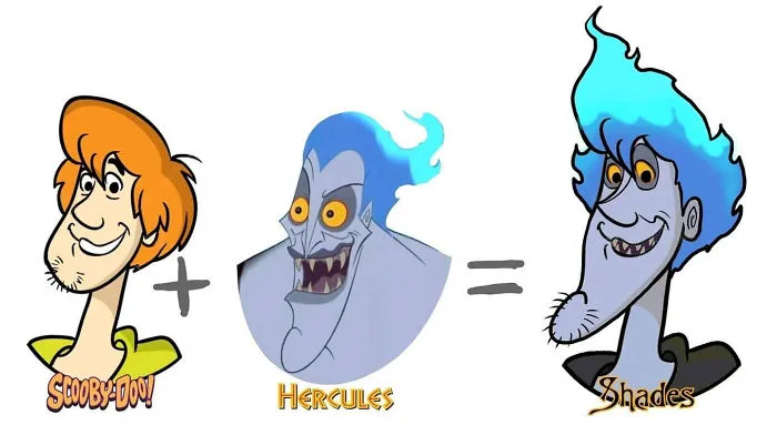 Artist Fuses Together 30 Of The Most Beloved Cartoon Characters, And The Series Goes Viral