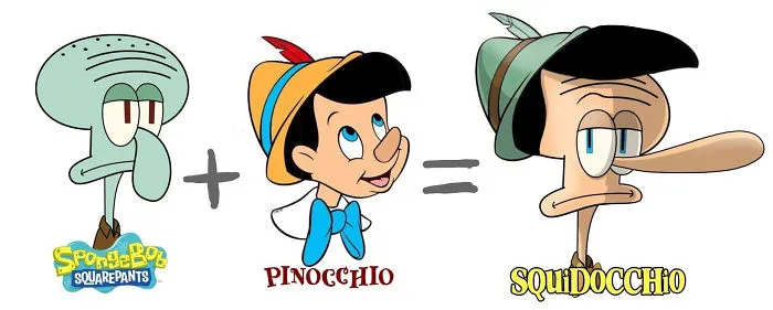 Artist Fuses Together 30 Of The Most Beloved Cartoon Characters, And The Series Goes Viral