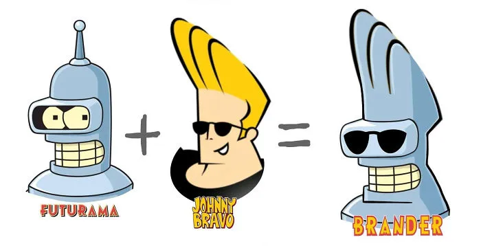 Artist Fuses Together 30 Of The Most Beloved Cartoon Characters, And The Series Goes Viral