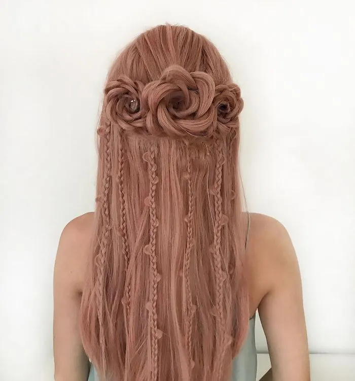 This German Teenager Creates Amazingly Intricate Hairstyles And Here Are 30 Of The Coolest Ones