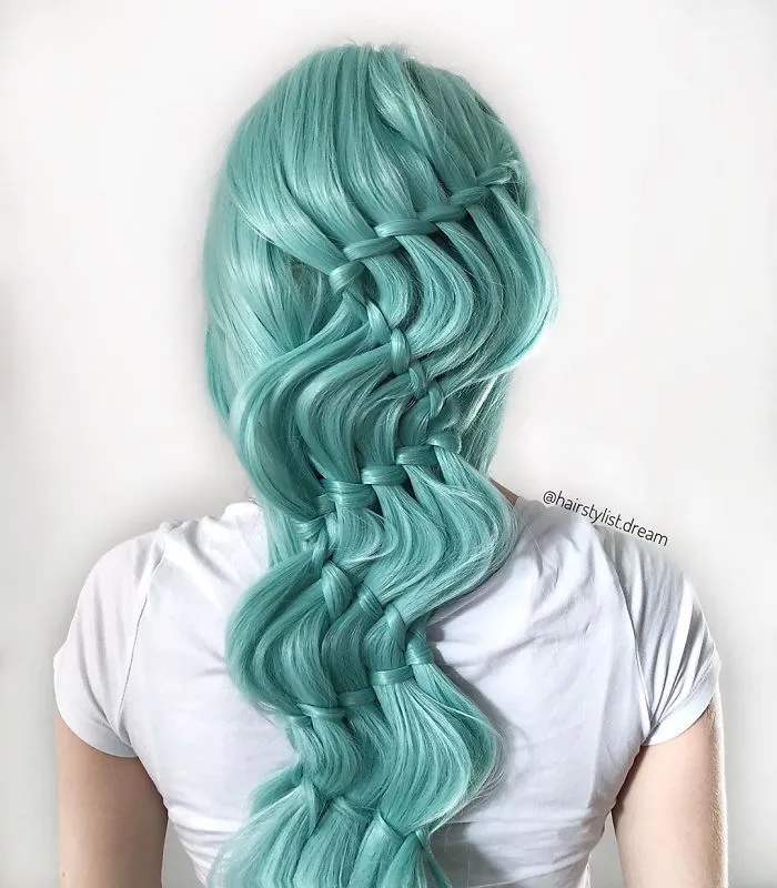 This German Teenager Creates Amazingly Intricate Hairstyles And Here Are 30 Of The Coolest Ones