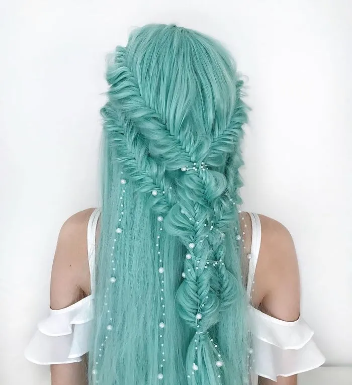 This German Teenager Creates Amazingly Intricate Hairstyles And Here Are 30 Of The Coolest Ones