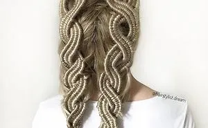 This German Teenager Creates Amazingly Intricate Hairstyles And Here Are 30 Of The Coolest Ones