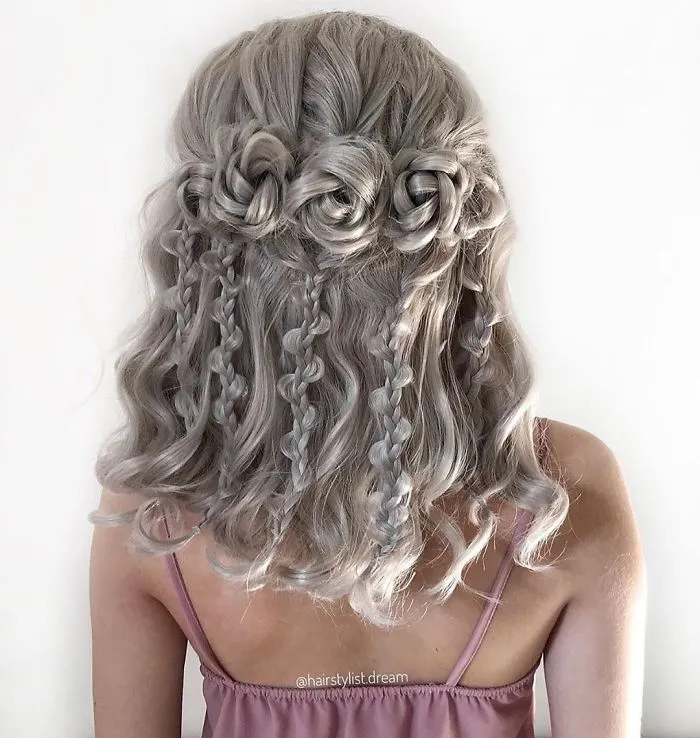 This German Teenager Creates Amazingly Intricate Hairstyles And Here Are 30 Of The Coolest Ones