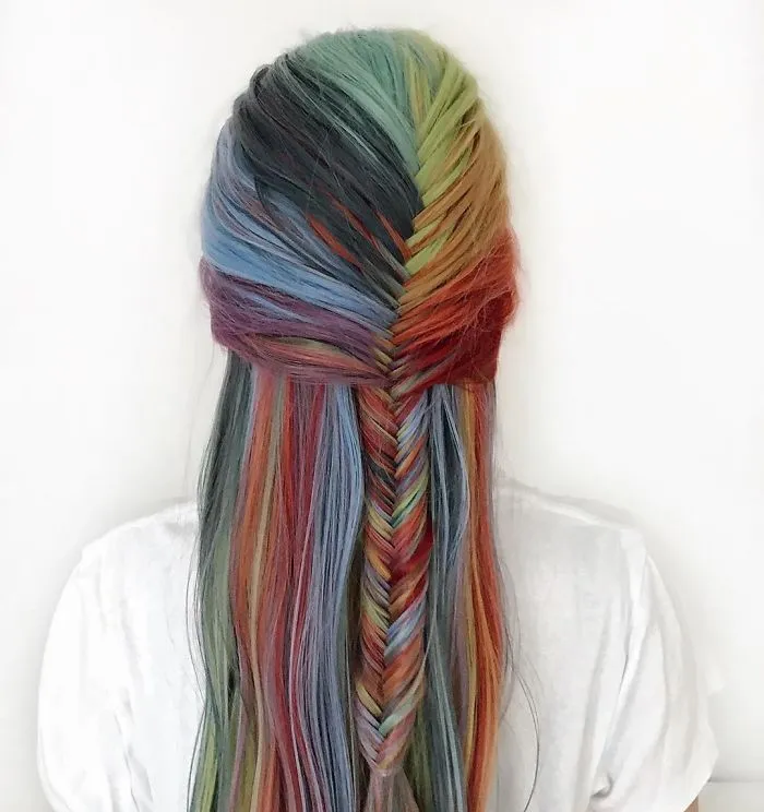 This German Teenager Creates Amazingly Intricate Hairstyles And Here Are 30 Of The Coolest Ones