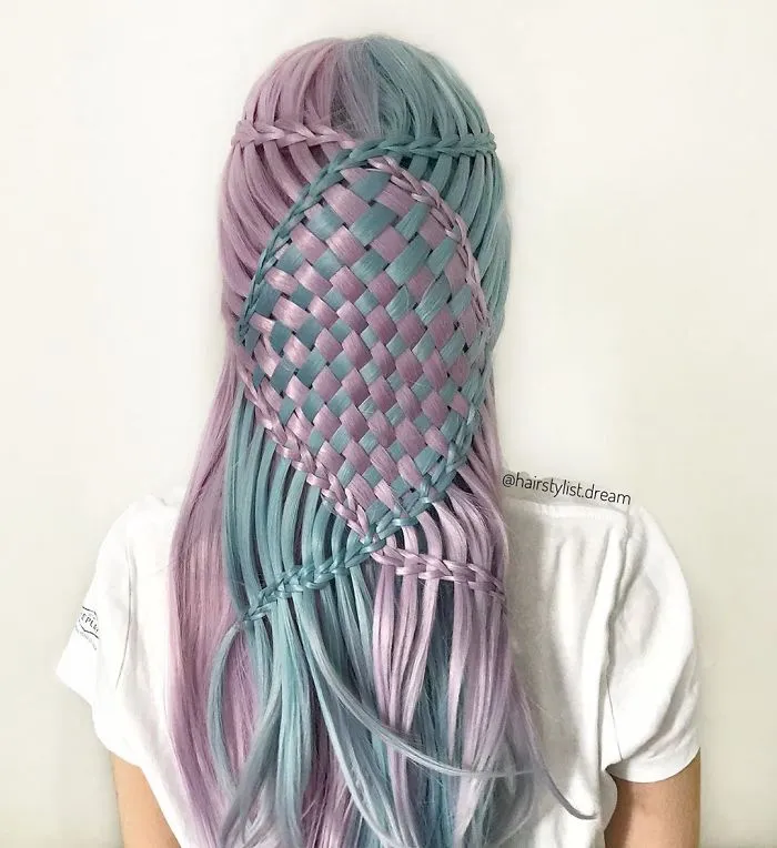 This German Teenager Creates Amazingly Intricate Hairstyles And Here Are 30 Of The Coolest Ones