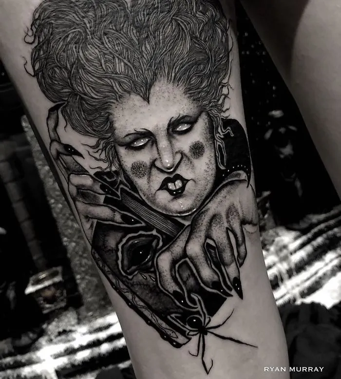 30 Epic Hocus Pocus Tattoos