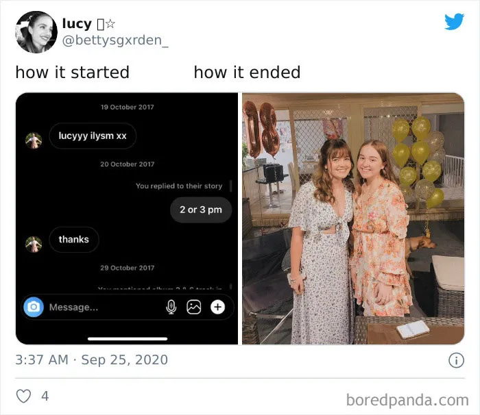 Couples Are Sharing ‘How It Started’ Vs. ‘How It Ended’ In 46 Wholesome Posts