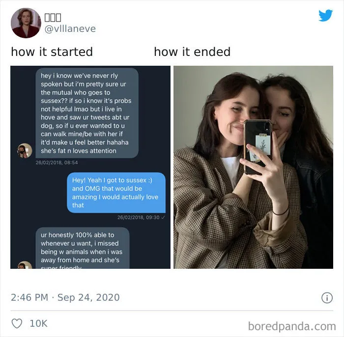 Couples Are Sharing ‘How It Started’ Vs. ‘How It Ended’ In 46 Wholesome Posts