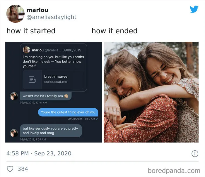 Couples Are Sharing ‘How It Started’ Vs. ‘How It Ended’ In 46 Wholesome Posts