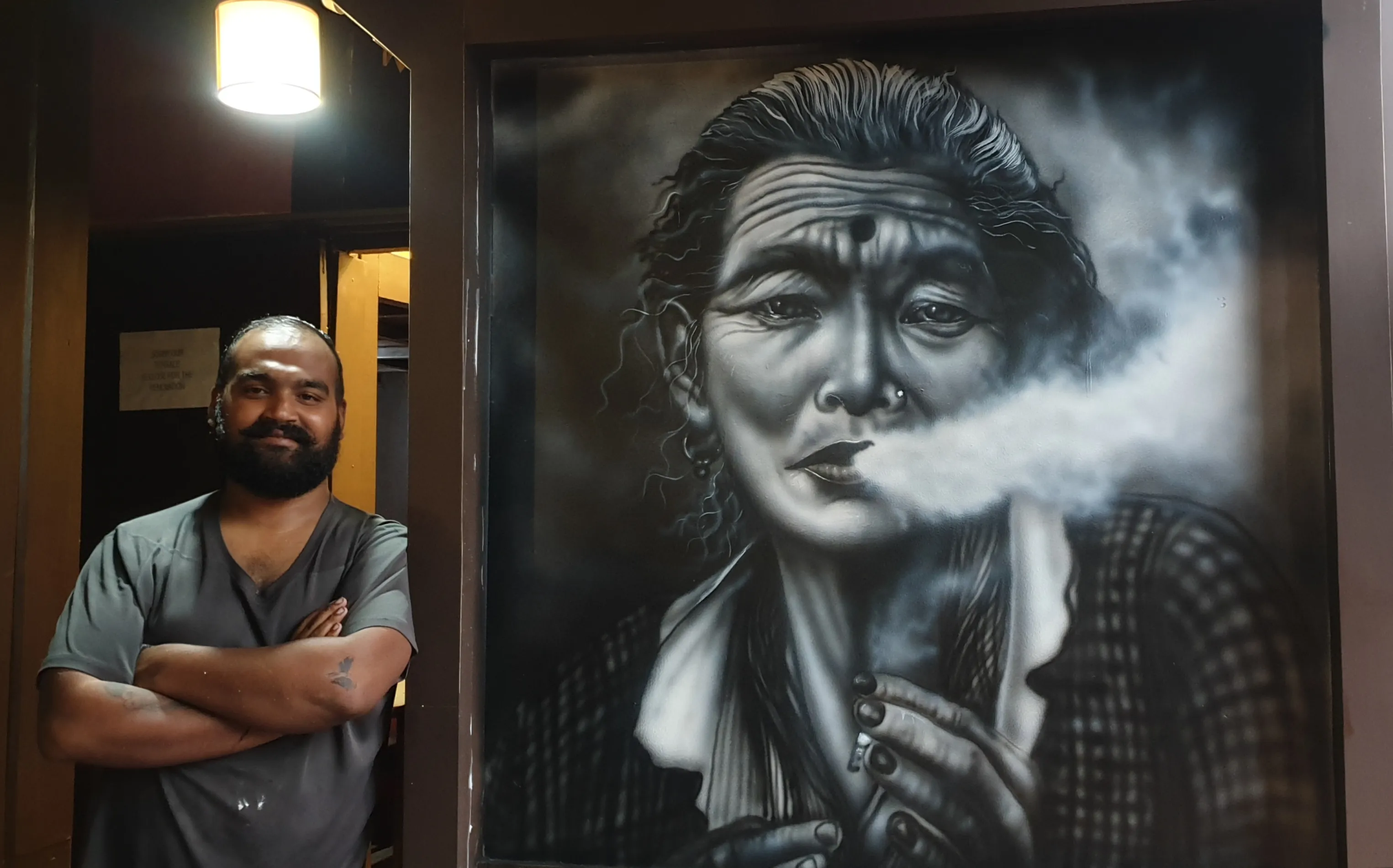 Smoking Old Women.